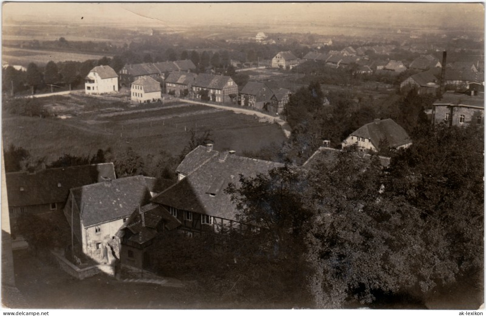 Langenberg (Rheinland)-Velbert Blick über Die Stadt - Fabrikanlage 1929  - Velbert