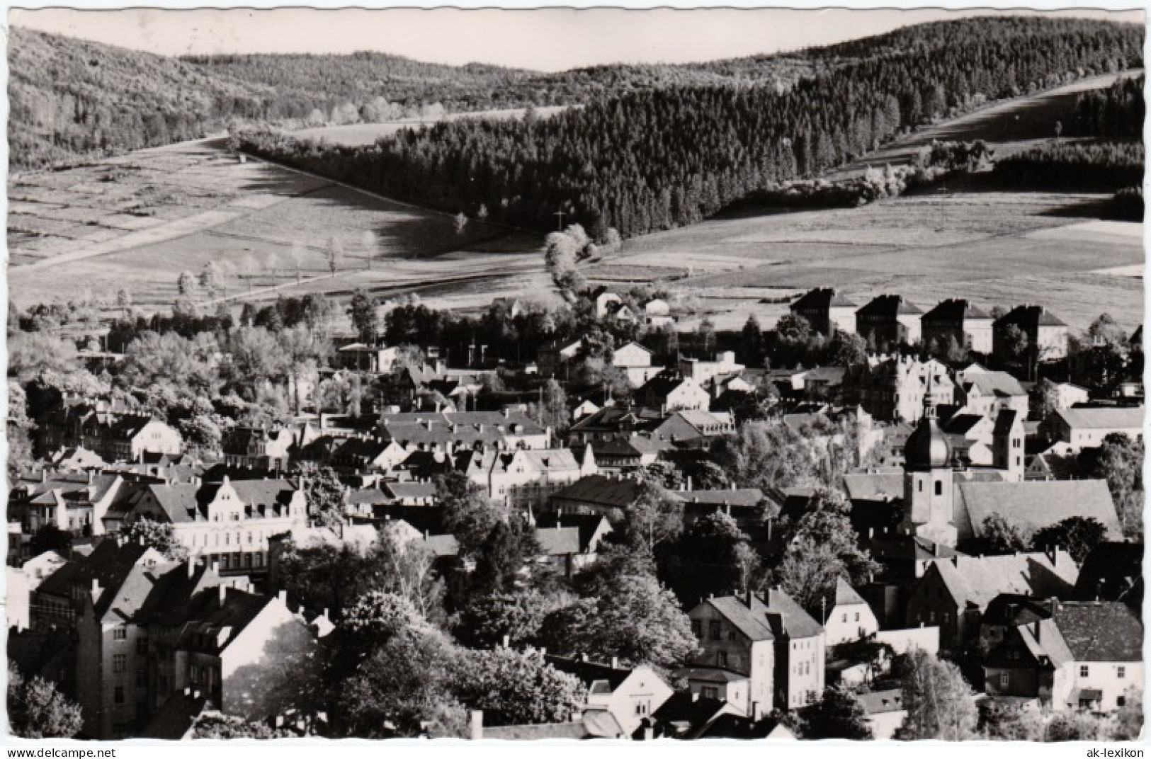 Ansichtskarte Olbernhau Blick Gegen Den Hainberg 1961 - Olbernhau