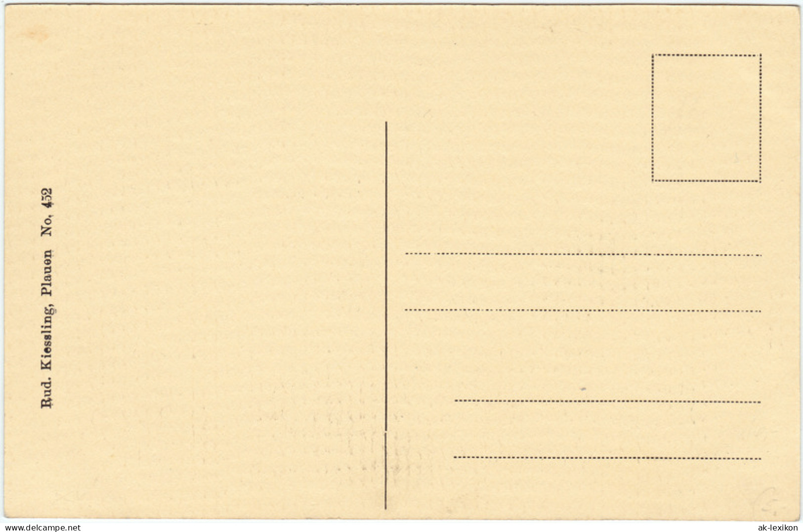 Ansichtskarte Plauen (Vogtland) Wartburgstraße 1923  - Plauen