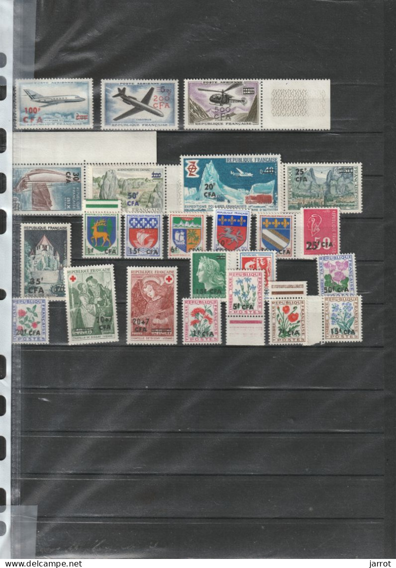 Aérogramme N° 1 Et 2, PA N°58**,59** Et 60** MNH, + Lot De Divers Timbres** - Luchtpost