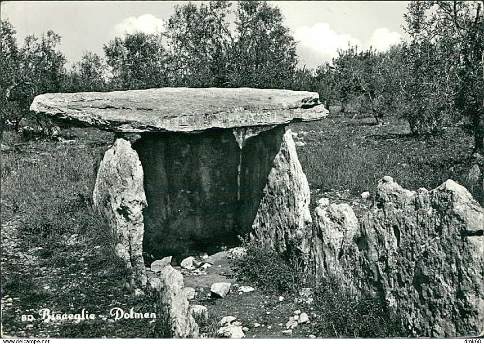 BISCEGLIE - DOLMEN - EDIZ. ANGELI - SPEDITA - 1950s (19798) - Bisceglie