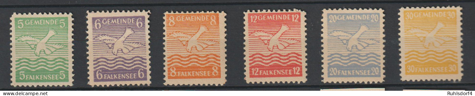 Falkensee 1 - 6, ** (MNH) - Nuevos