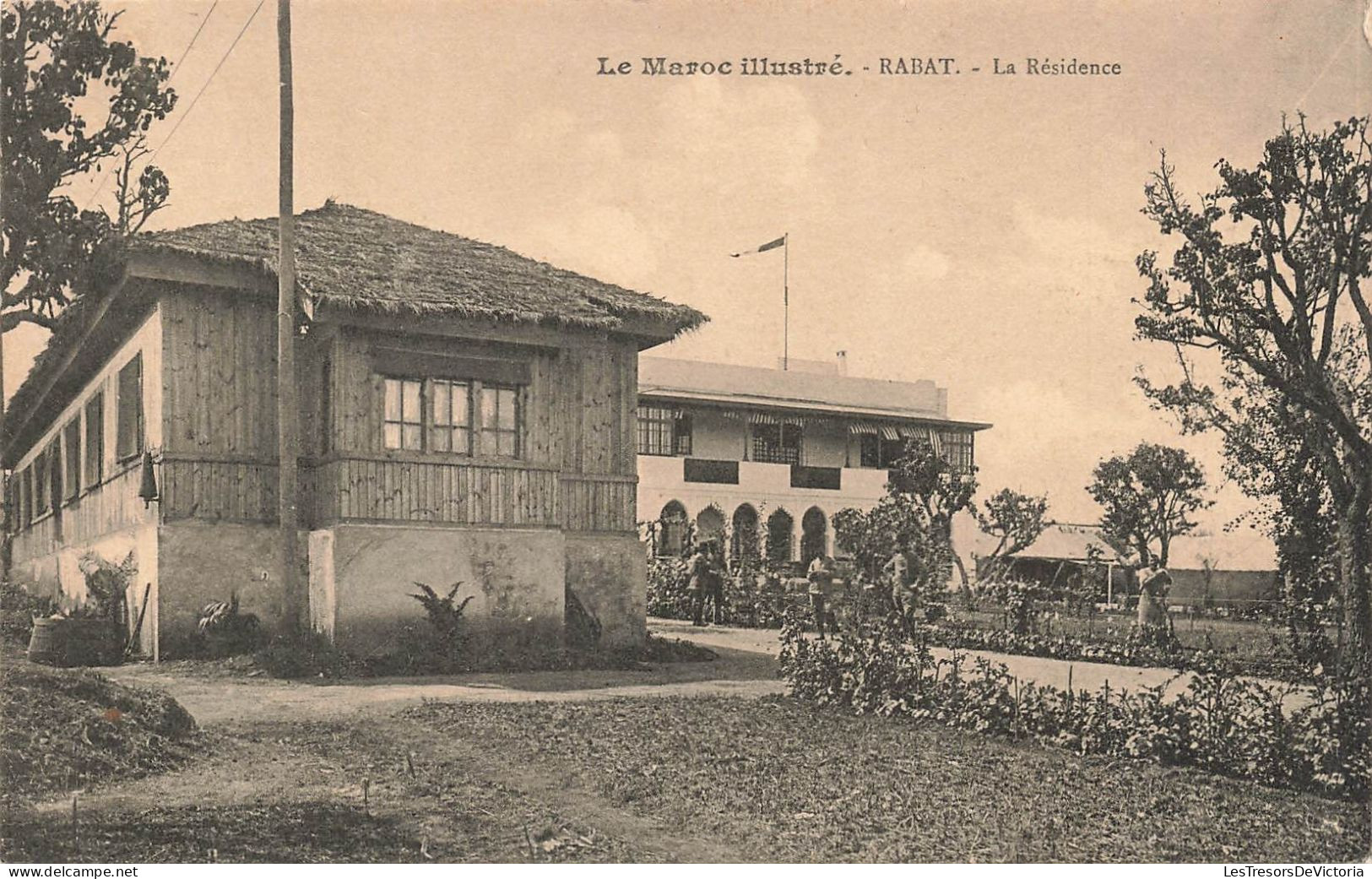 MAROC - Le Maroc Illustré - Rabat - Vue Générale De La Résidence - Carte Postale Ancienne - Rabat