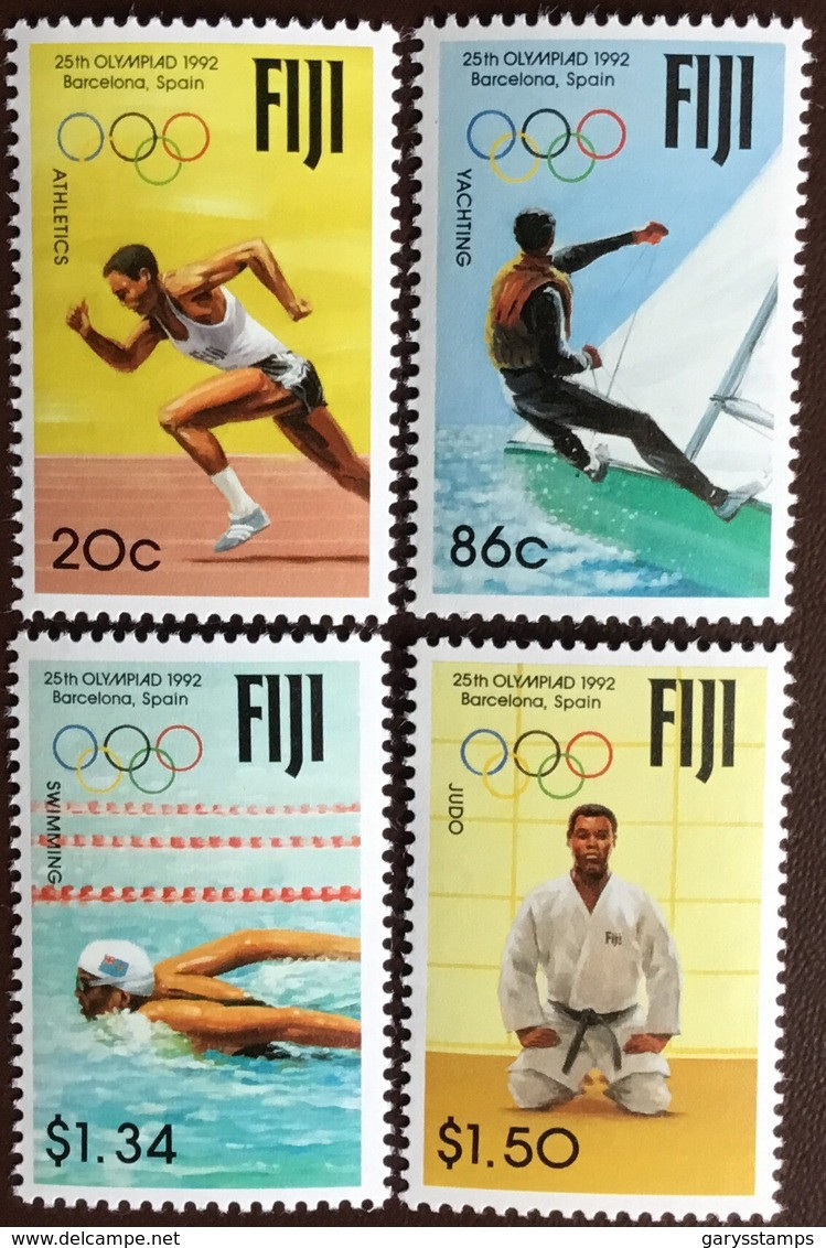 Fiji 1992 Olympic Games MNH - Fiji (1970-...)
