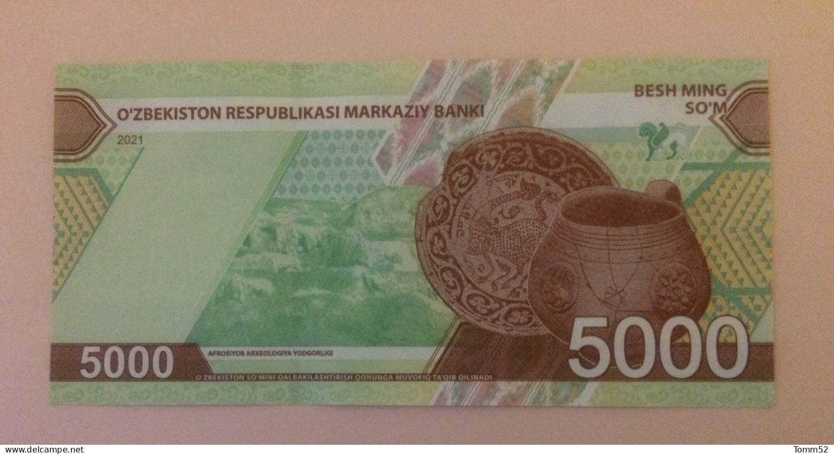 UZBEKISTAN 5000 Sum UNC - Uzbekistan