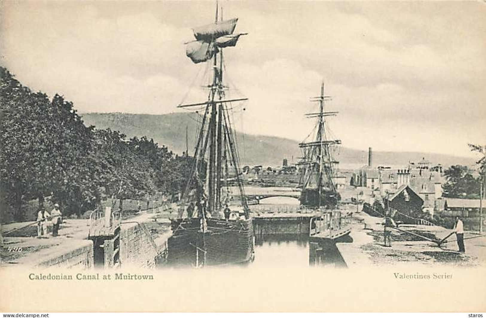 Royaume-Uni - Ecosse - INVERNESS-SHIRE - Caledonian Canal At Muirtown - Bateaux 3 Mâts - Inverness-shire