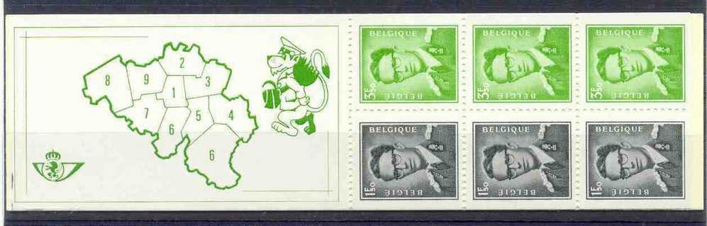 BELGIE - Boekje/Carnet Nr 6 - MNH** - 1953-2006 Moderne [B]