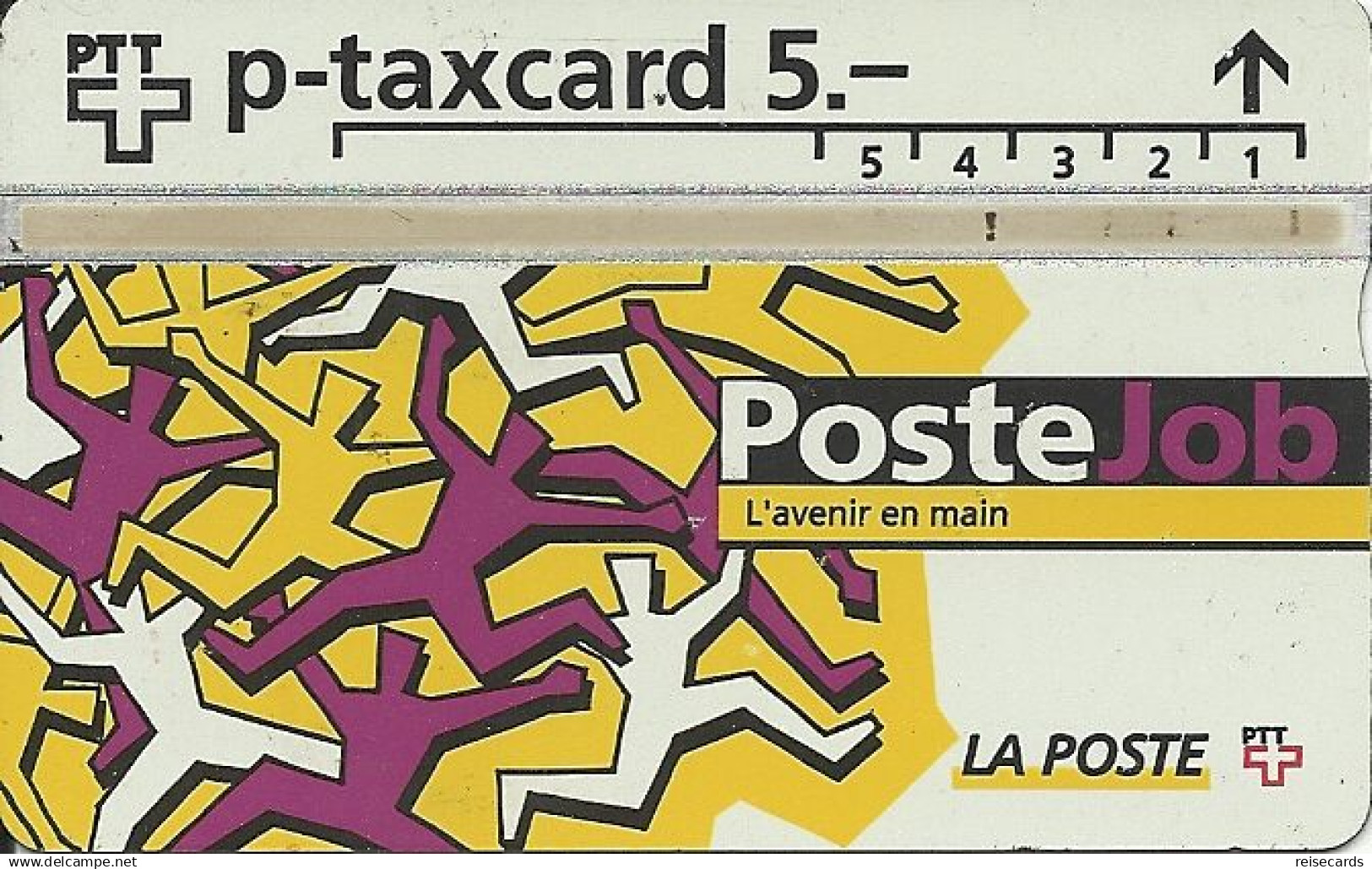 Switzerland: PTT P V-51B 508L La Poste - Poste Job - Schweiz