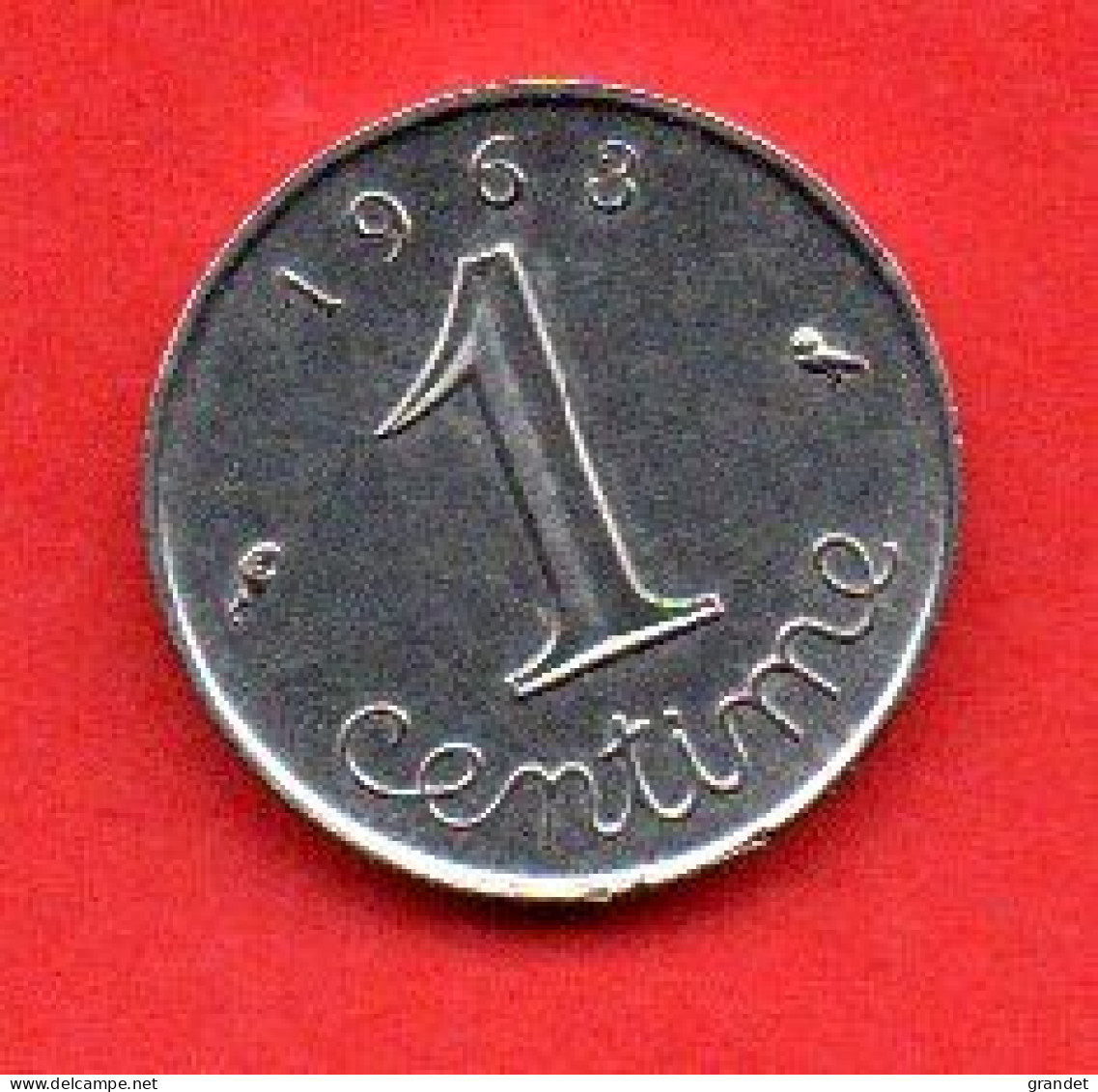 FRANCE - 1 CENTIME - ACIER - 1963 - 1 Centime