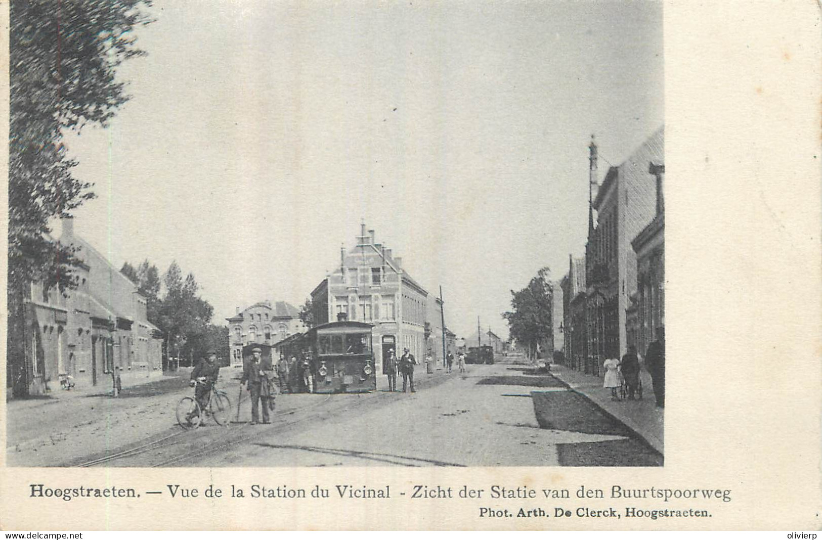 Belgique > Anvers > Hoogstraten - Vue De La Station Du Vicinal Et Du Tram Vicinal - Hoogstraten