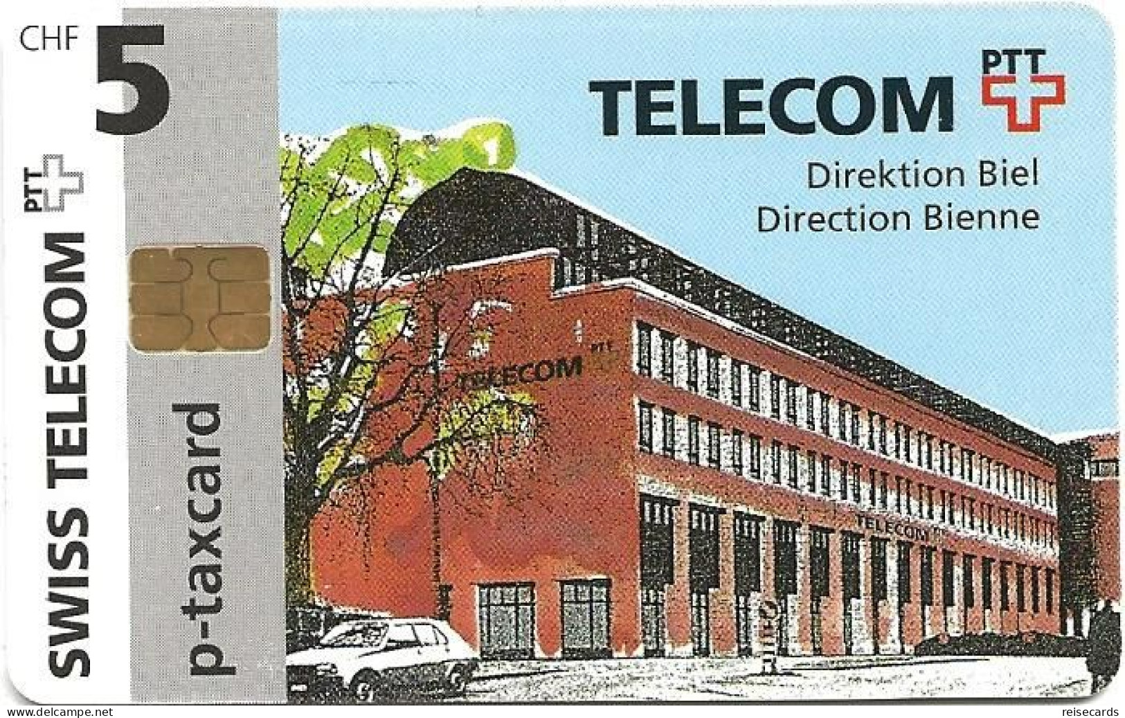 Switzerland: Swiss Telecom V 09/96 Telecom PTT, Direktion Biel - Suiza