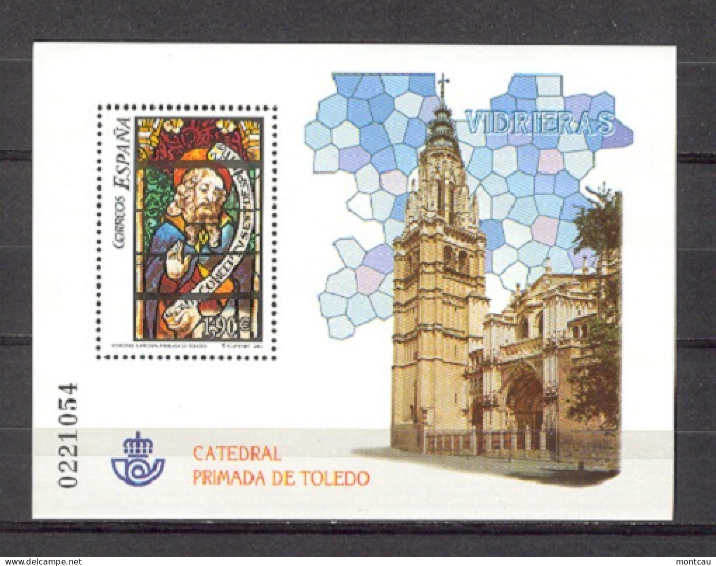 Spain 2004 - Vidrieras Catedral De Toledo Ed 4132  (**) - Gebruikt