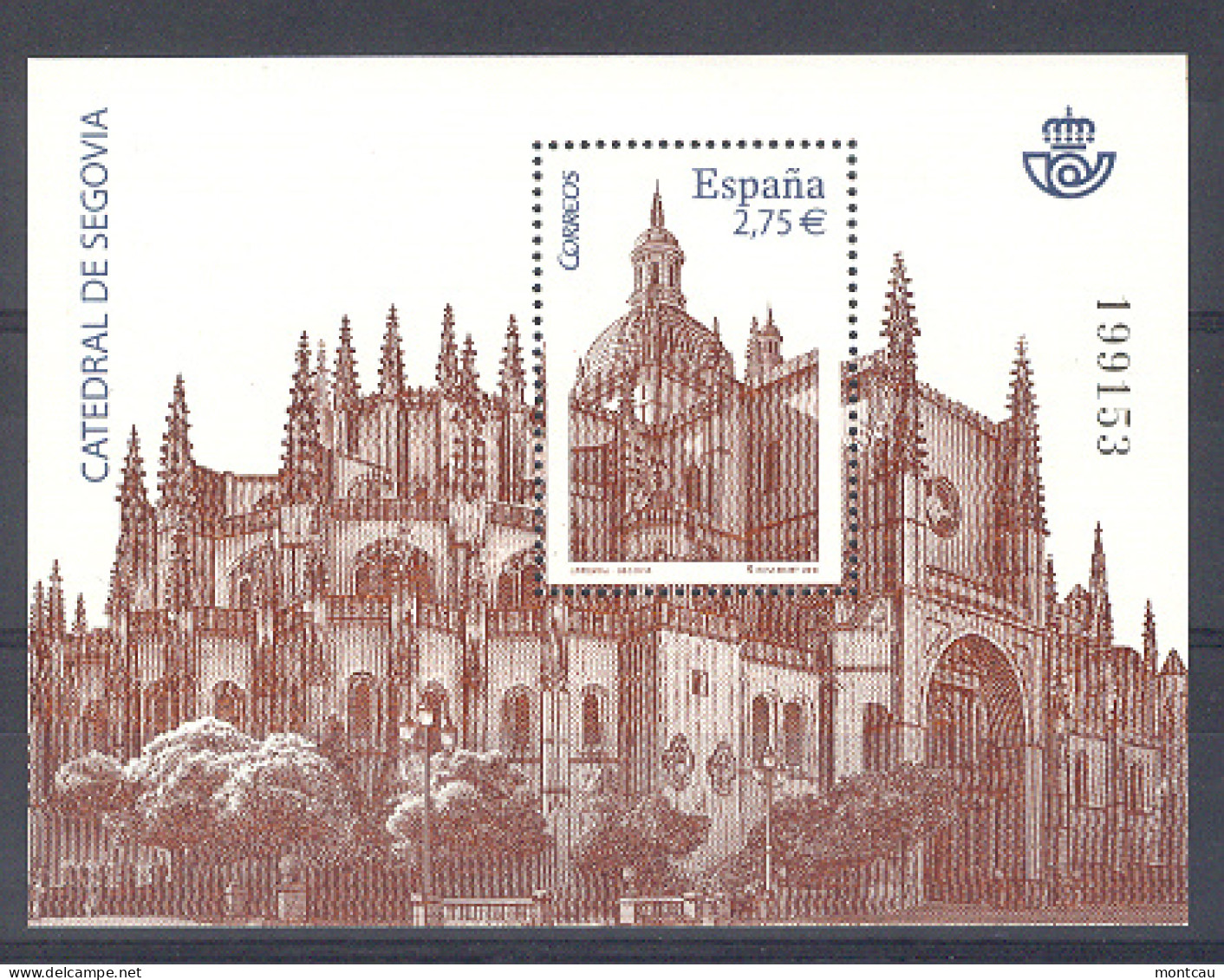 Spain 2010. Catedral De Segovia. Ed 4580 (**) - Usati