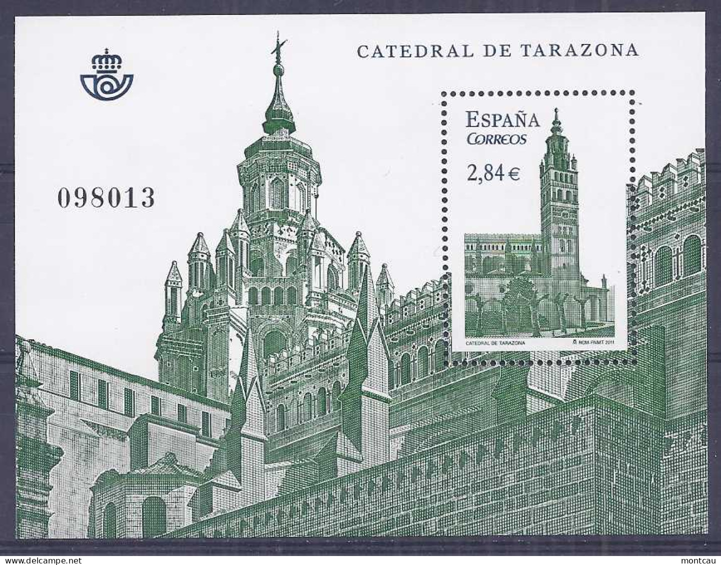 Spain 2011. Catedral De Tarazona Ed 4679 (**) - Used Stamps