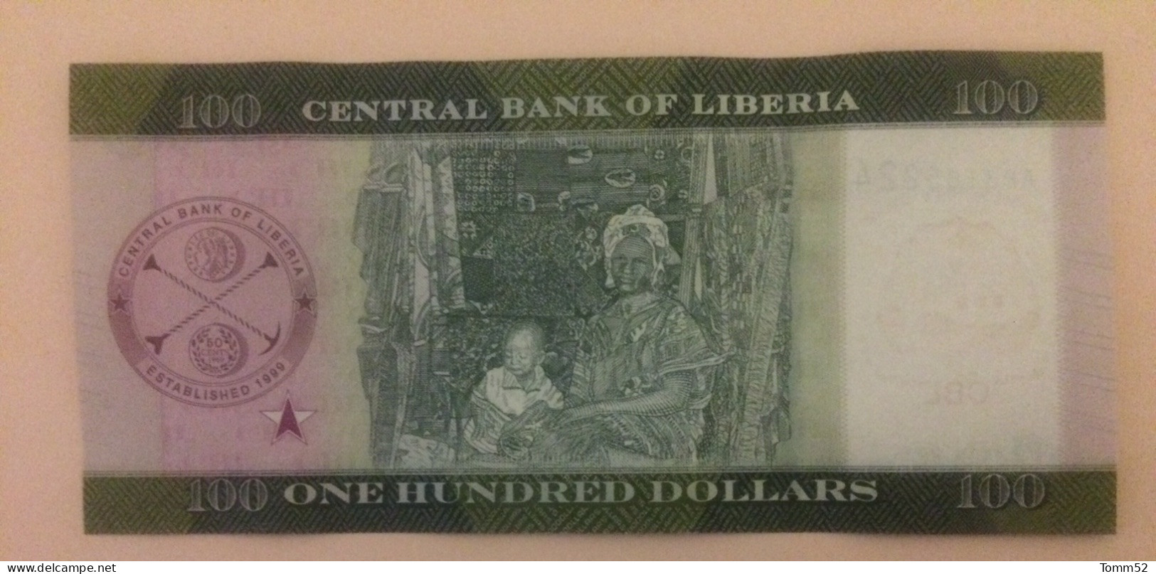 LIBERIA 100 Dollars UNC - Liberia