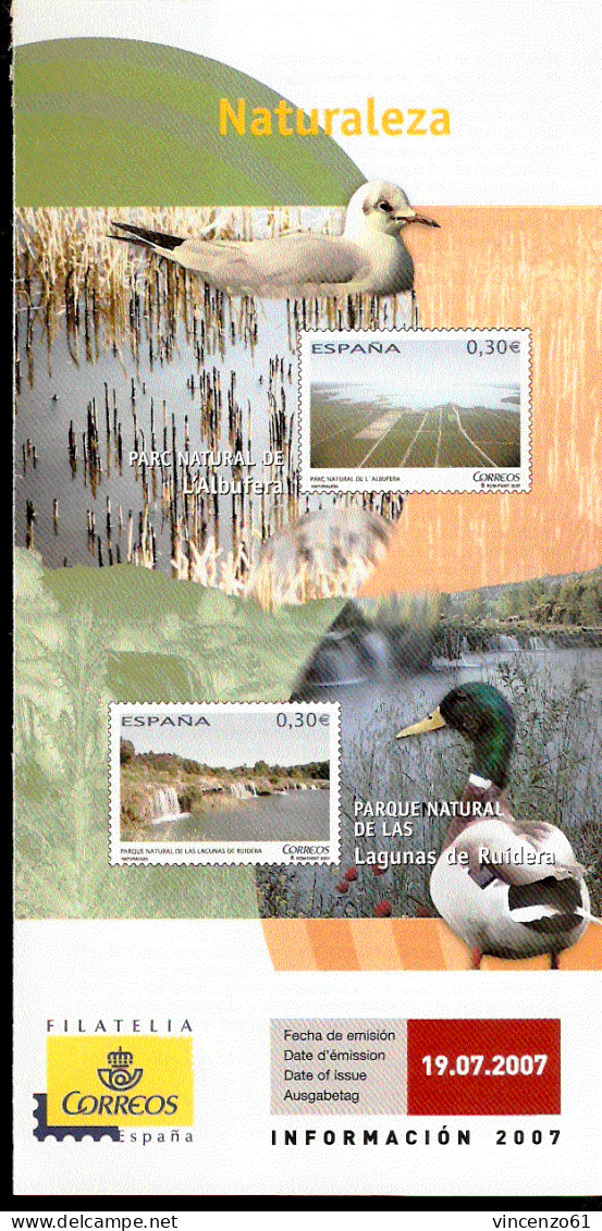 2007 Bollettino Bulletin Espana Parc De L'abufera Lagunas De Ruidera - Environment & Climate Protection