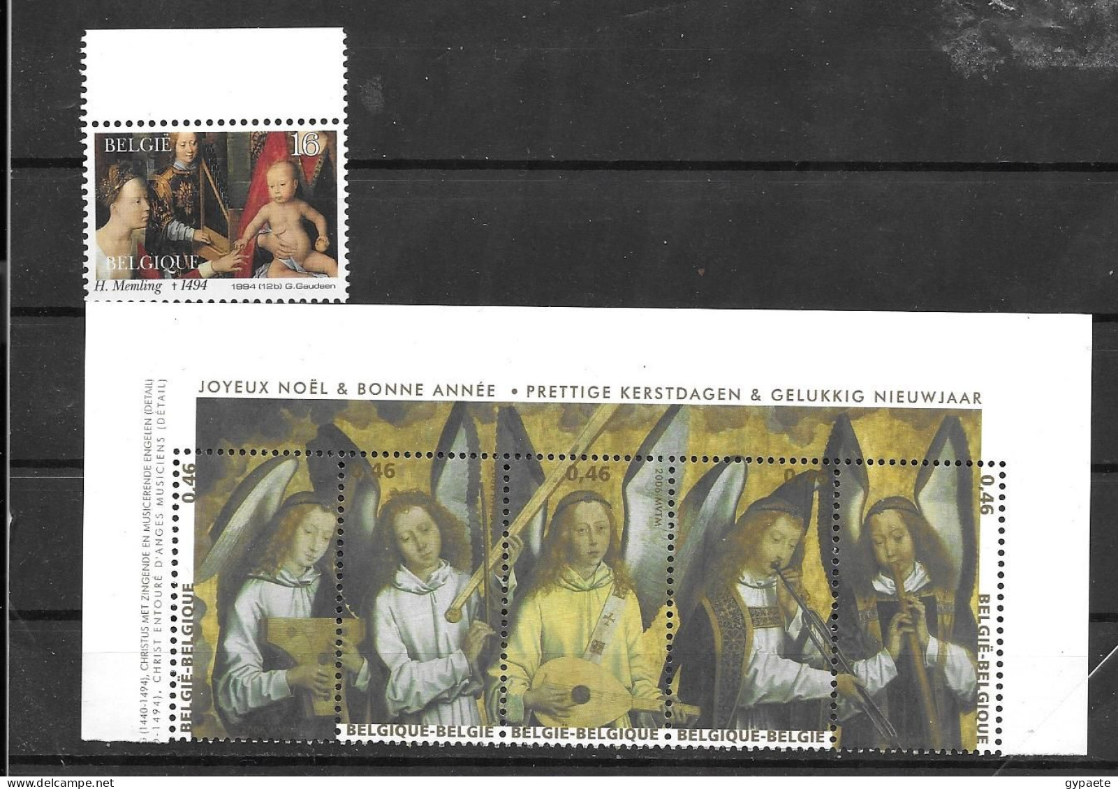 Peinture - Memling - 6 Timbres / Paintings - Memling - 6 Stamps - MNH - Religión