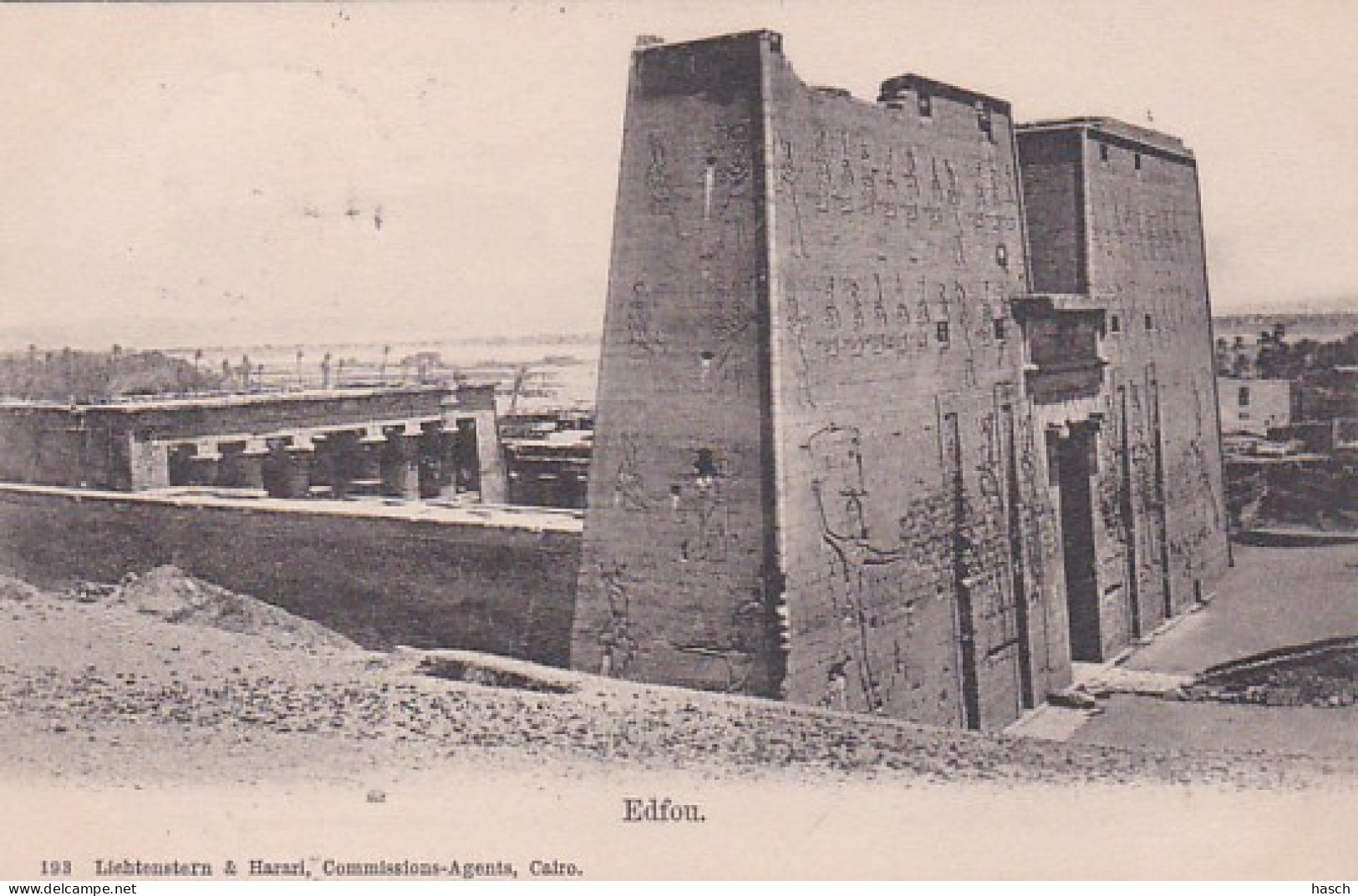 182544Edfou, 1902  - Edfu