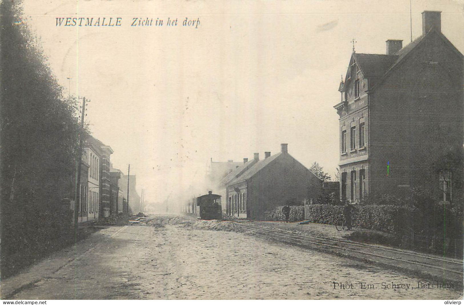 Belgique > Anvers > Malle - Westmalle - Vue Du Tram Dans Le VILLAGE - Malle