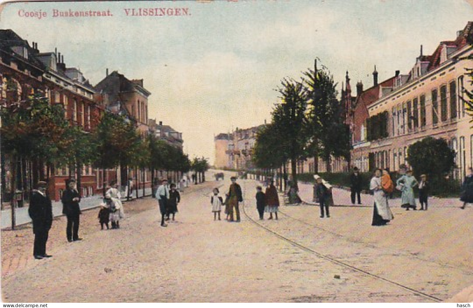 1854	66	Vlissingen, Coosje Buskenstraat (zie Hoeken, Randen En Achterkant) - Vlissingen