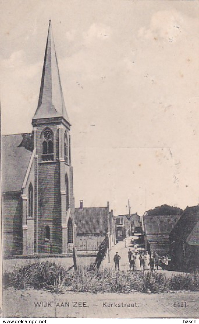 1854	75	Wijk Aan Zee,  Kerkstraat 1910 - Wijk Aan Zee