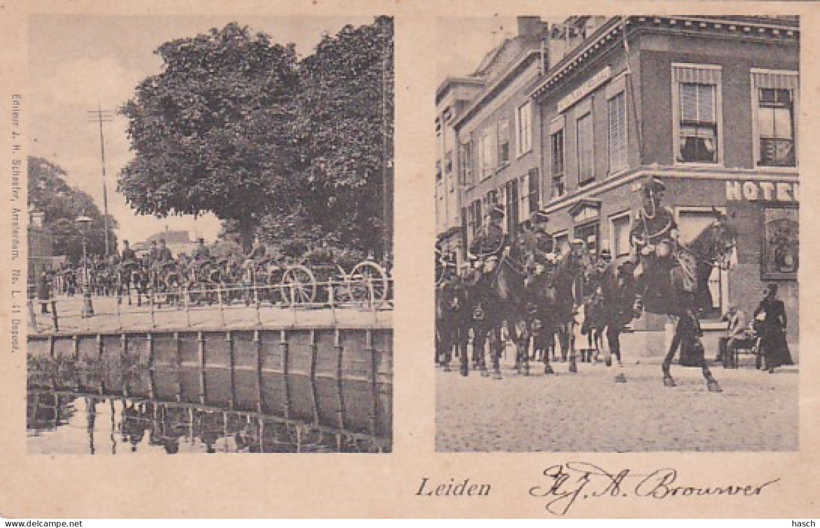1854	141	Leiden, Rond 1900 - Leiden