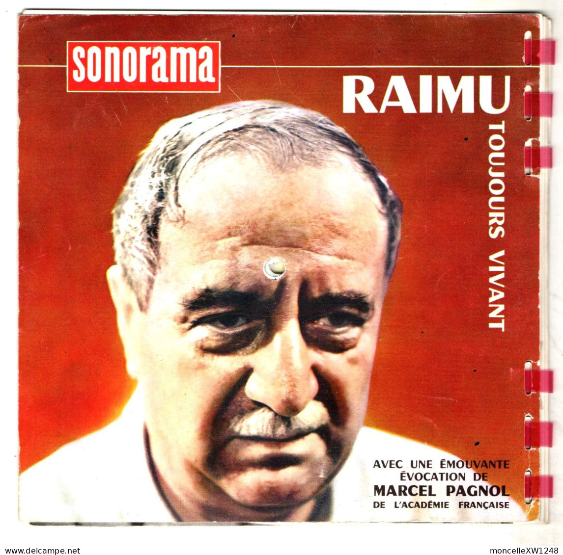 Sonorama N°34 - Johnny Hallyday - De Gaulle - De Funès - Raimu... (1961) - Speciale Formaten