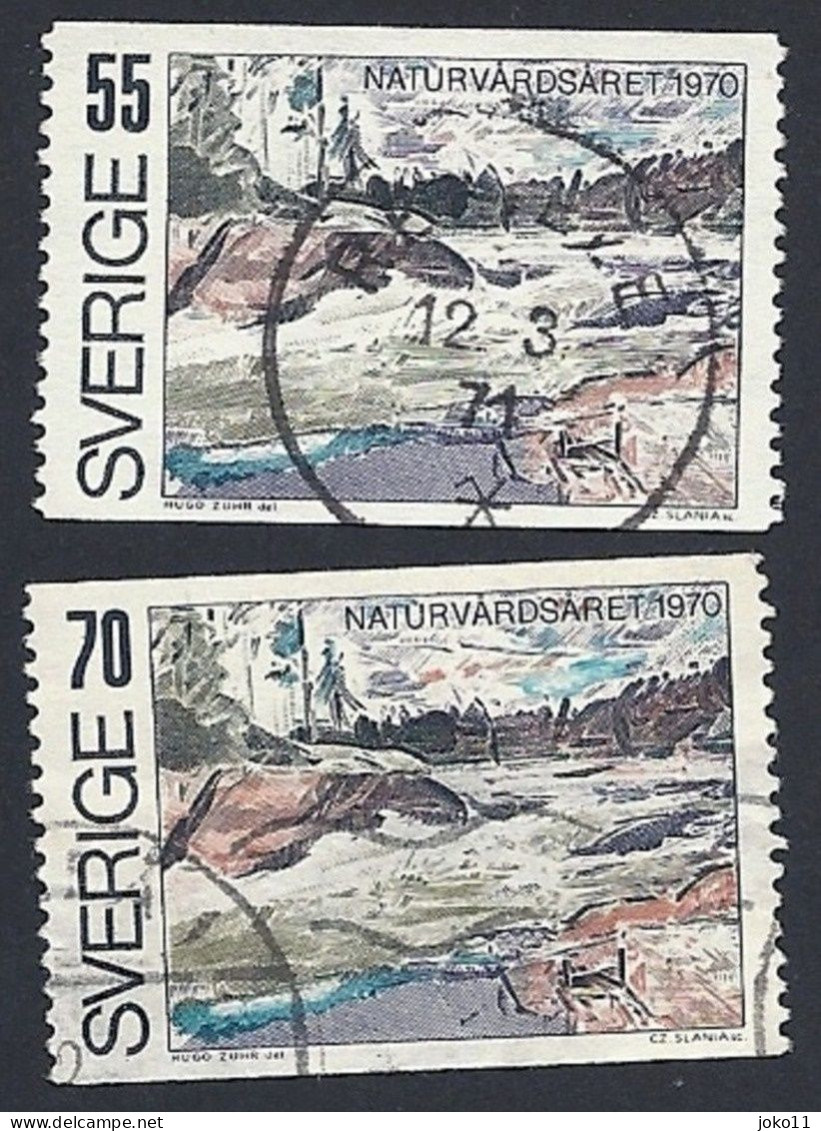 Schweden, 1970, Michel-Nr. 674-675, Gestempelt - Gebraucht