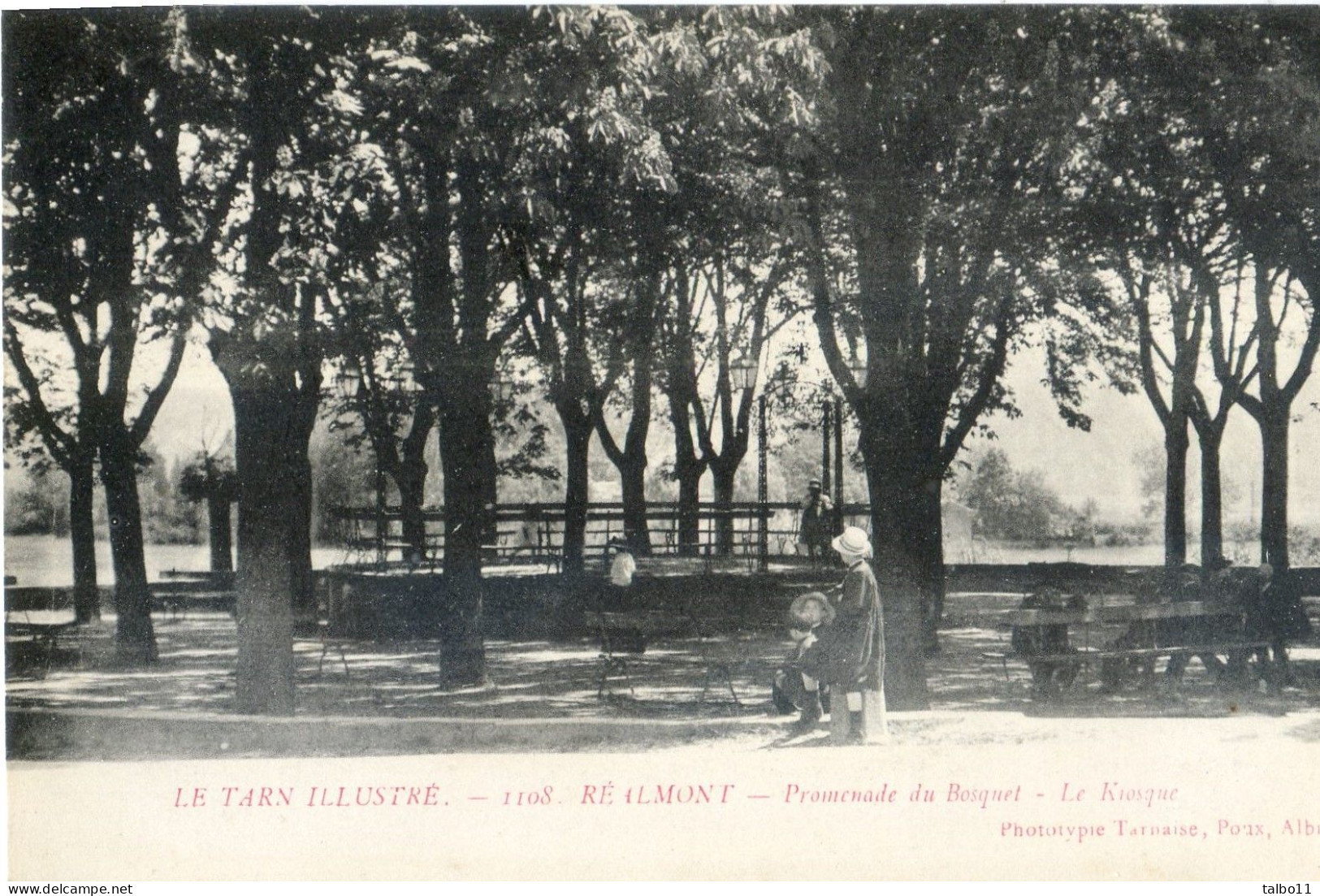 81 - Réalmont - Promenade Du Bosquet - Le Kiosque - Poux - Realmont