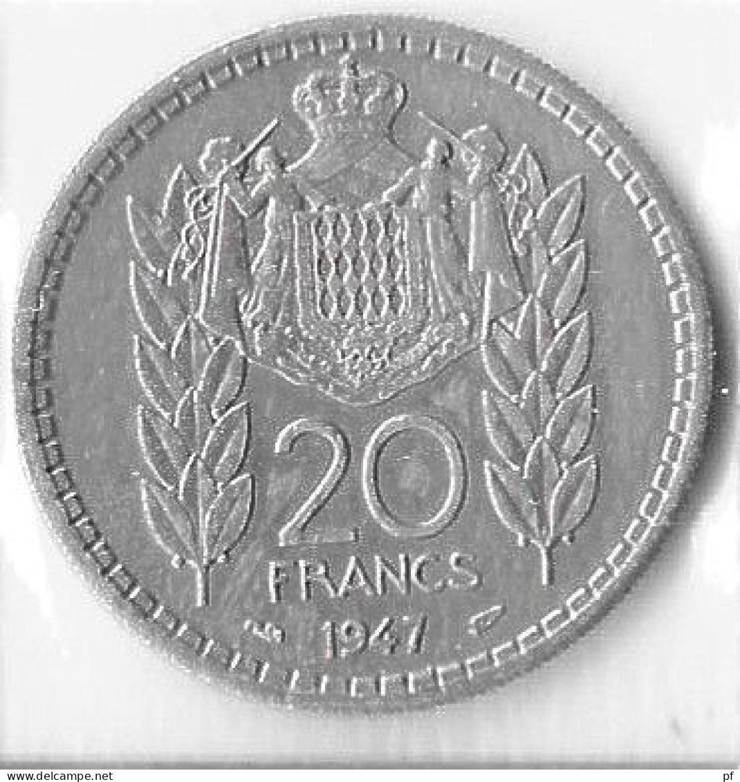 10 Fr 1946 + 20 Fr 1947 - 1922-1949 Louis II