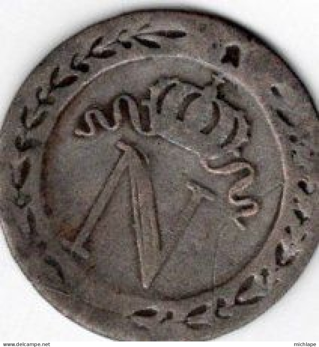 Beau 10 Centimes  1808 -  B  -   Napoléon 1 Er  - Rouen   - Billon - 10 Centimes
