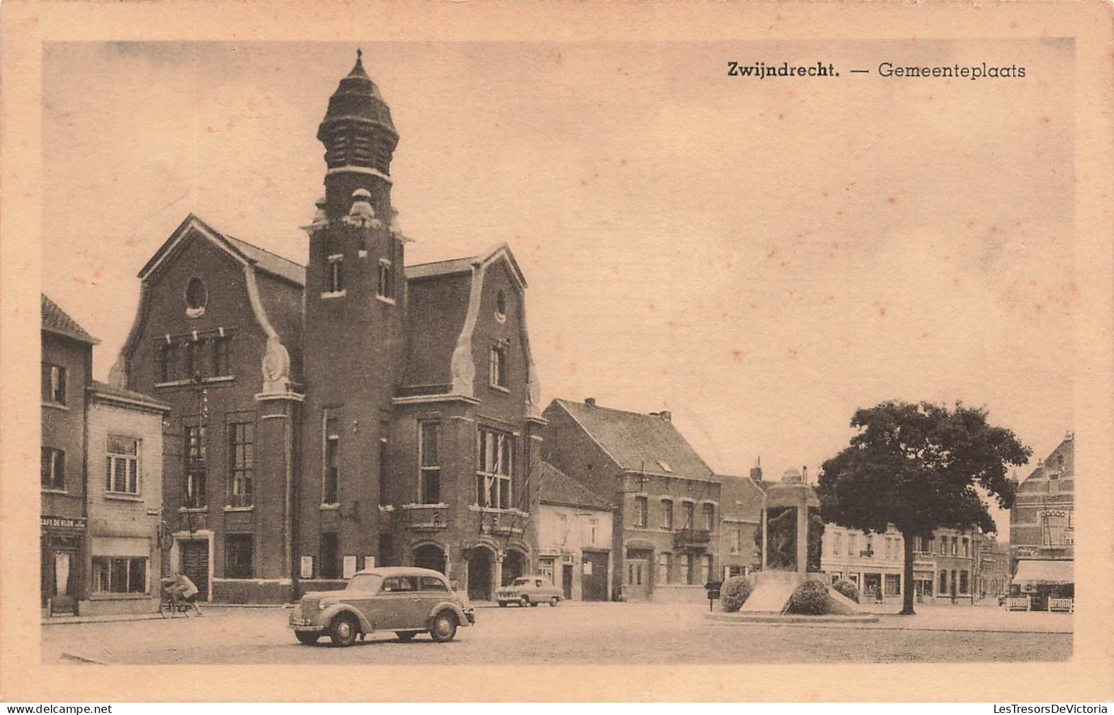 BELGIQUE - Zwijndrecht  Gemeenteplaats - Vue Générale De La Ville - Carte Postale Ancienne - Zwijndrecht