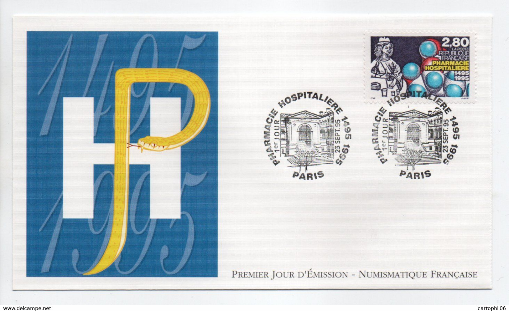 - FDC LA PHARMACIE HOSPITALIÈRE - PARIS 23.9.1995 - - Pharmacy