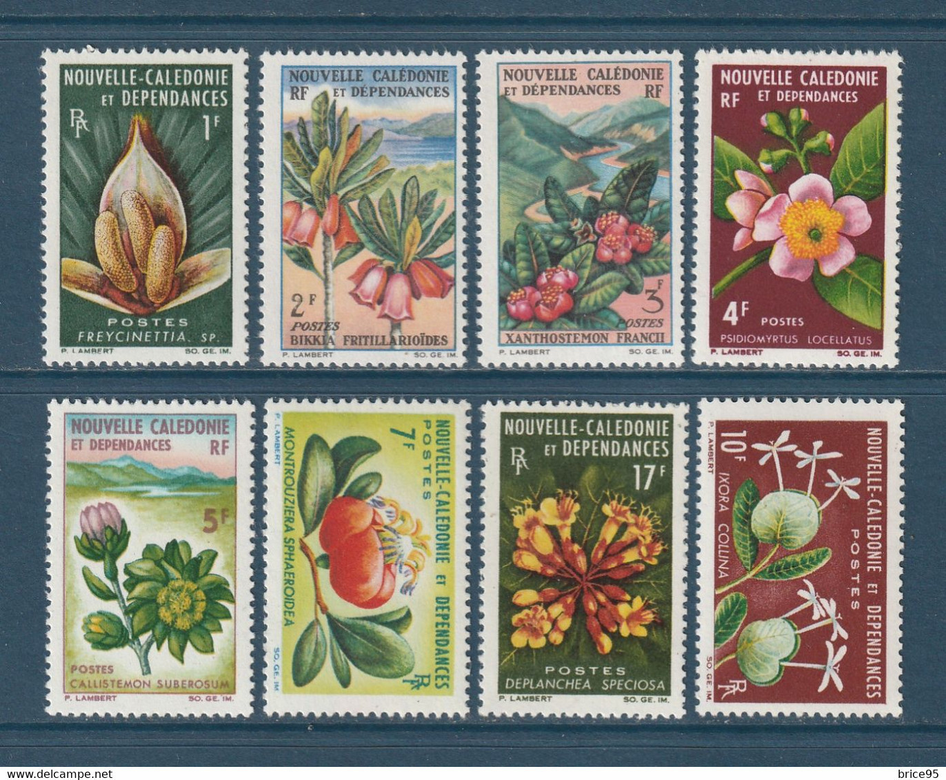 Nouvelle Calédonie - YT N° 314 à 321 * - Neuf Avec Charnière - 1964 à 1965 - Unused Stamps