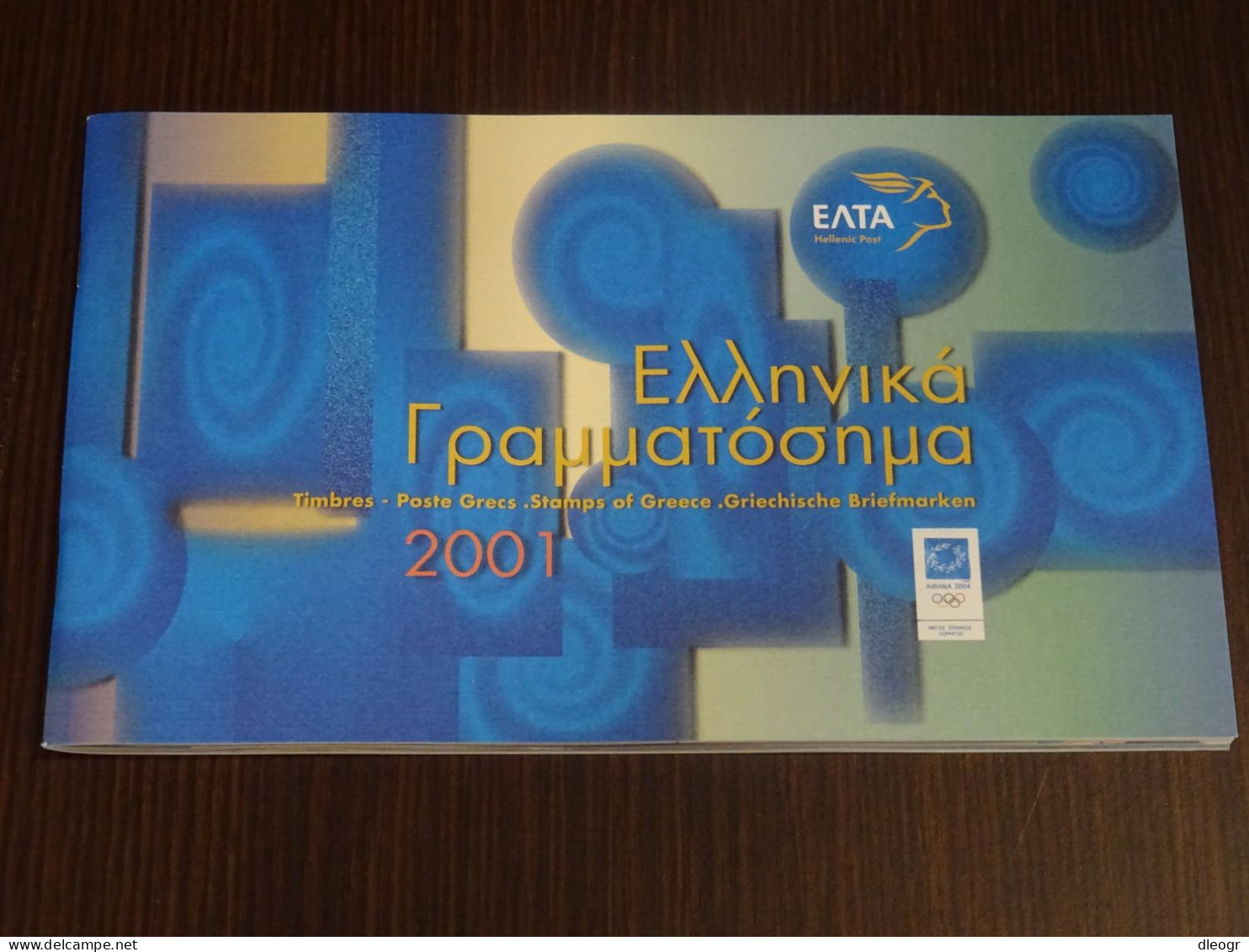 Greece 2001 Official Year Book. MNH VF - Boek Van Het Jaar