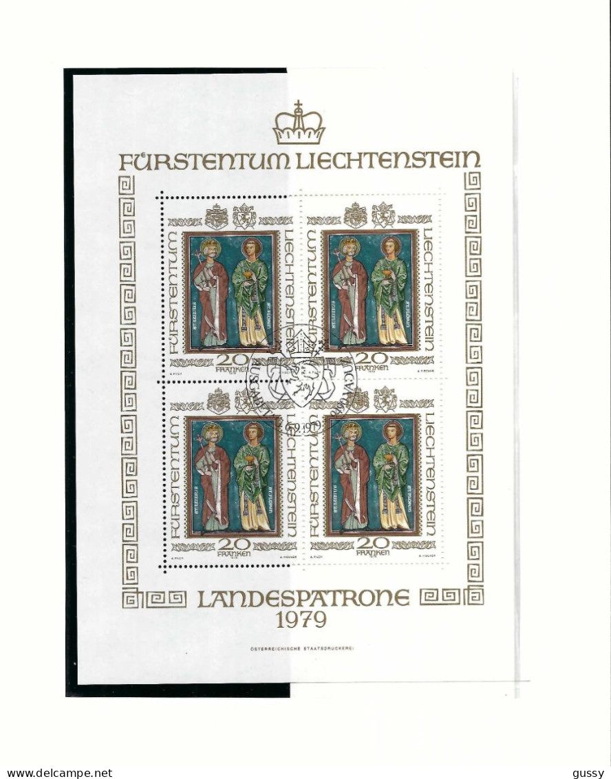 LIECHTENSTEIN  Ca.1979-81: Lot De Timbres Oblitérés PJ, TB Qualité - Oblitérés