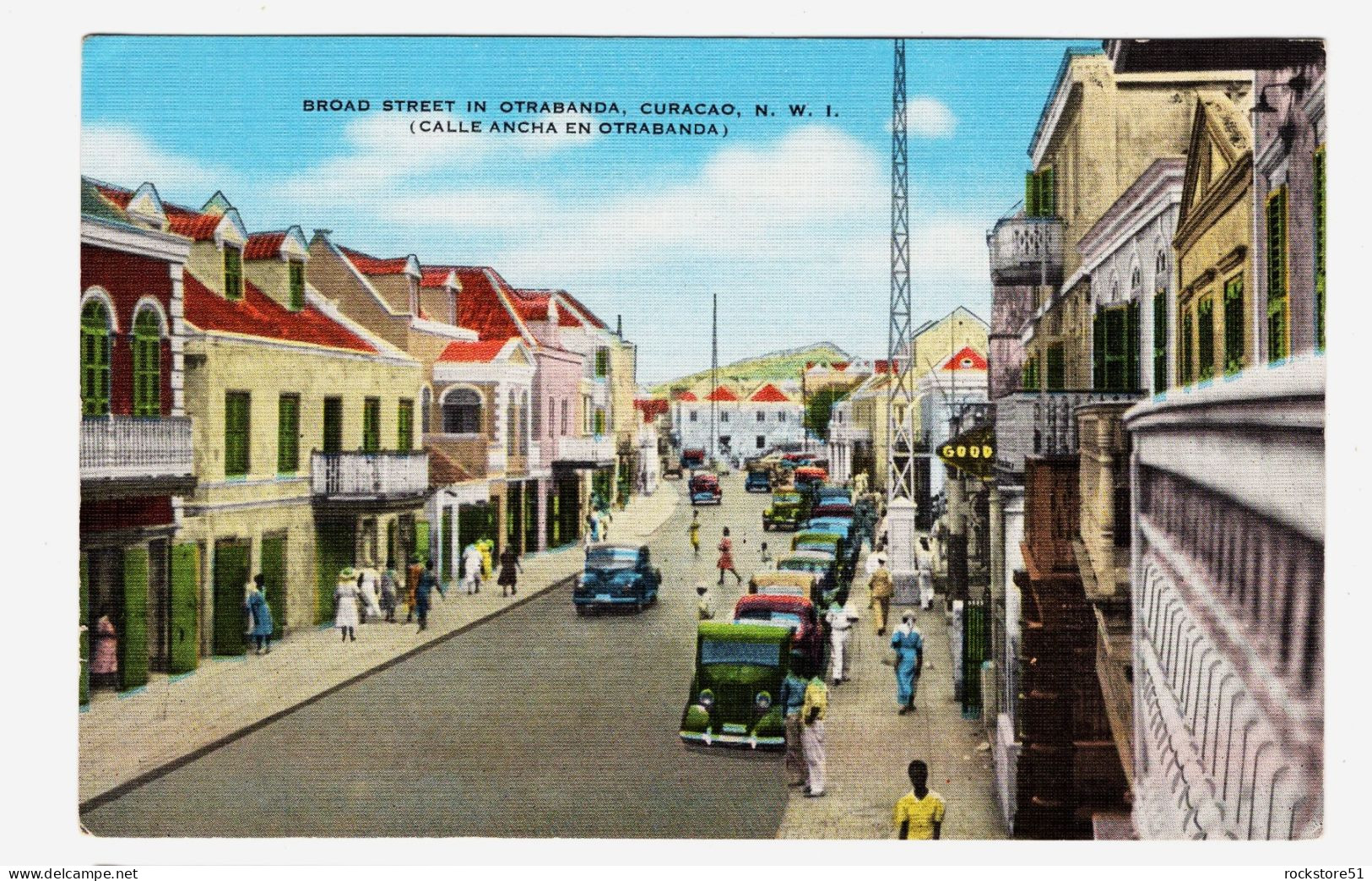 Brosd Street In Otrabanda Curaco - Curaçao