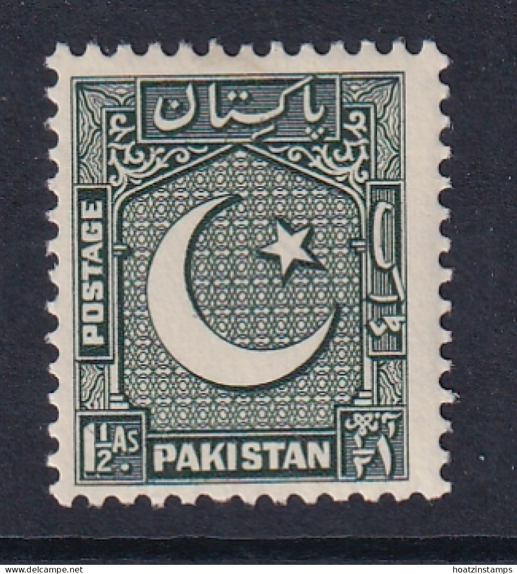 Pakistan: 1948/57   Pictorial    SG28    1½a      MH - Pakistan