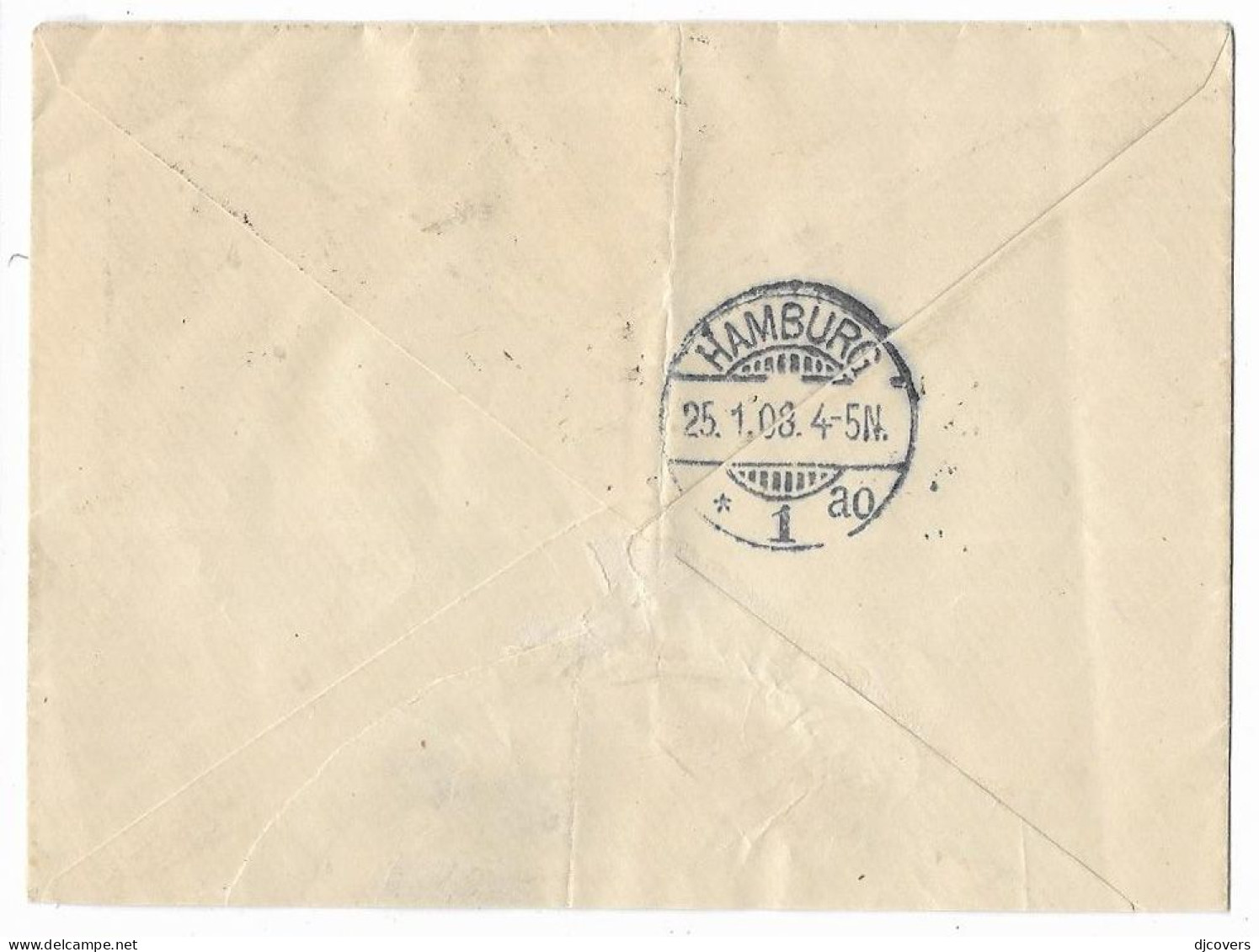 Gold Coast 1908 Tarkwa Cover To Germany Crown Cds 1e.50 - Goldküste (...-1957)