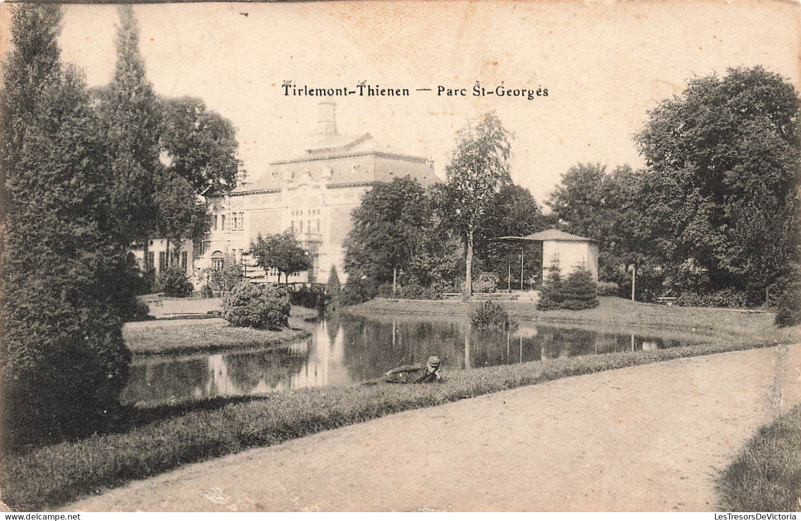 BELGIQUE - Tirlemont Thienen - Vue Générale Sur Le Parc St Georges - Carte Postale Ancienne - Leuven