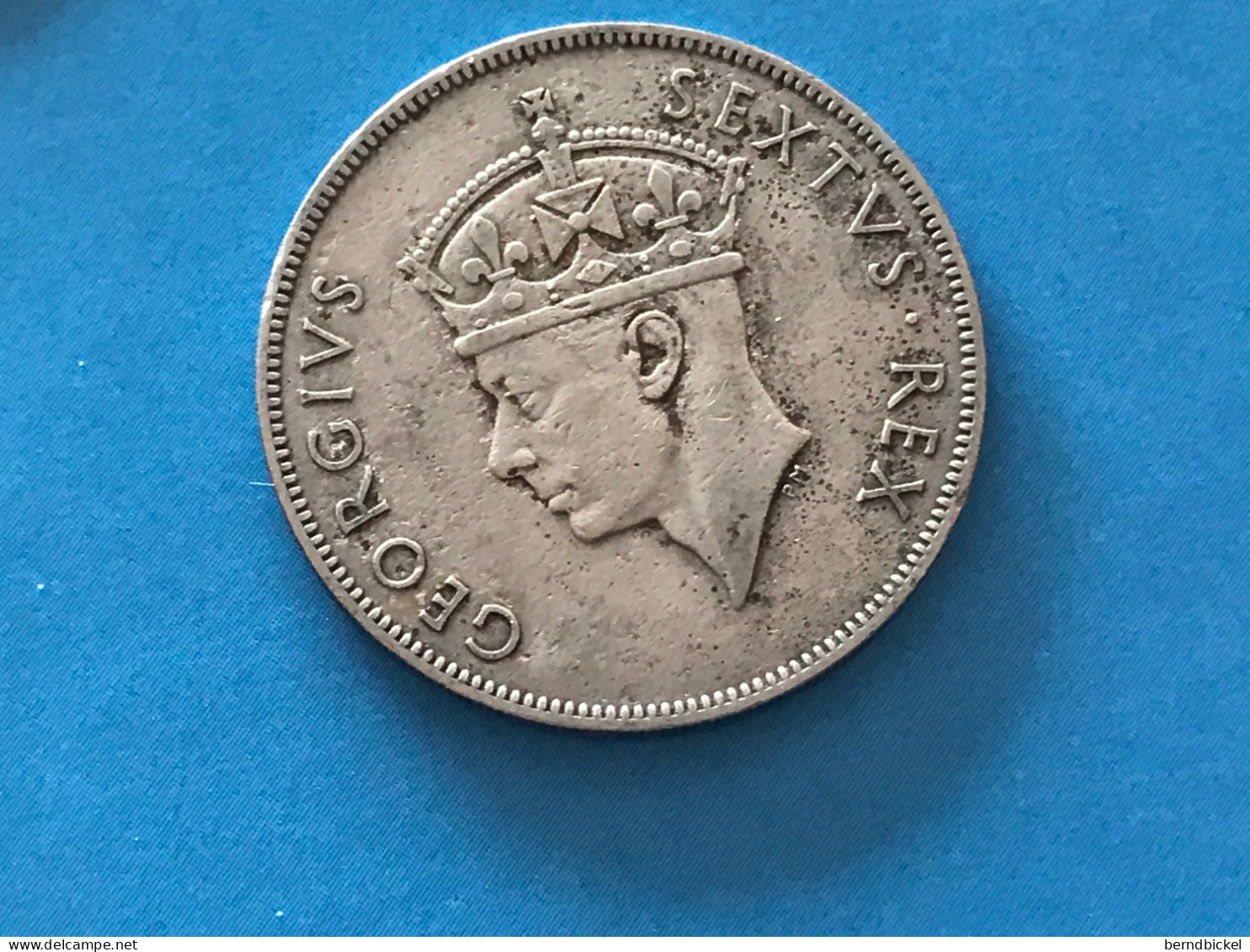 Münze Münzen Umlaufmünze East Africa 1 Shilling 1950 Ohne Münzzeichen - Colonias
