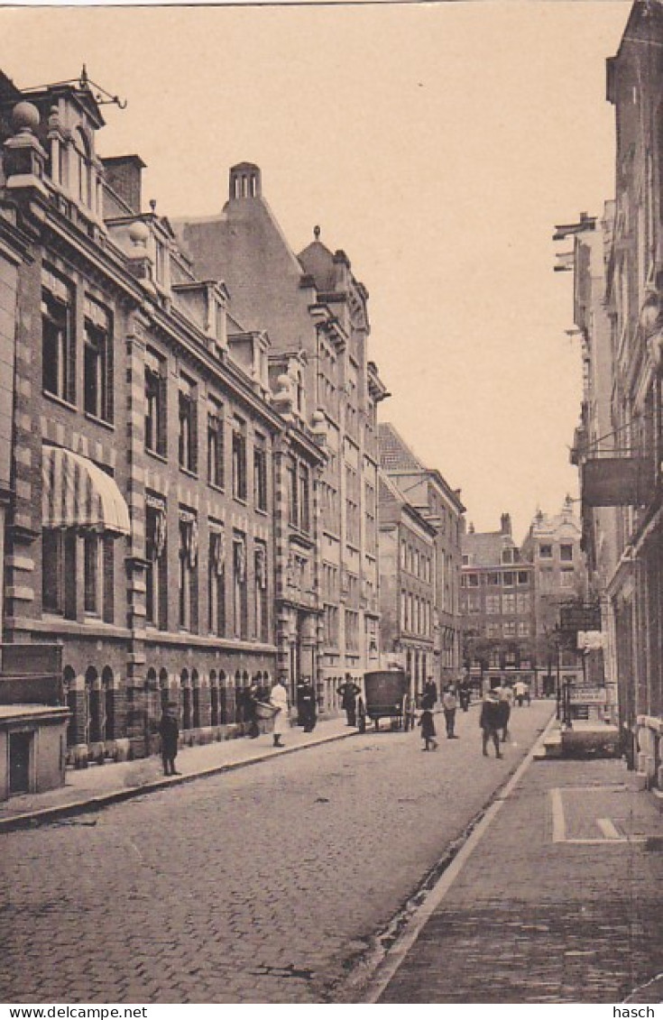 192314Amsterdam, Spiegelstraat 1906 (10,5 X 16)(rechtsonder Een Kleine Vouw-zie Ook Linksonder) - Amsterdam