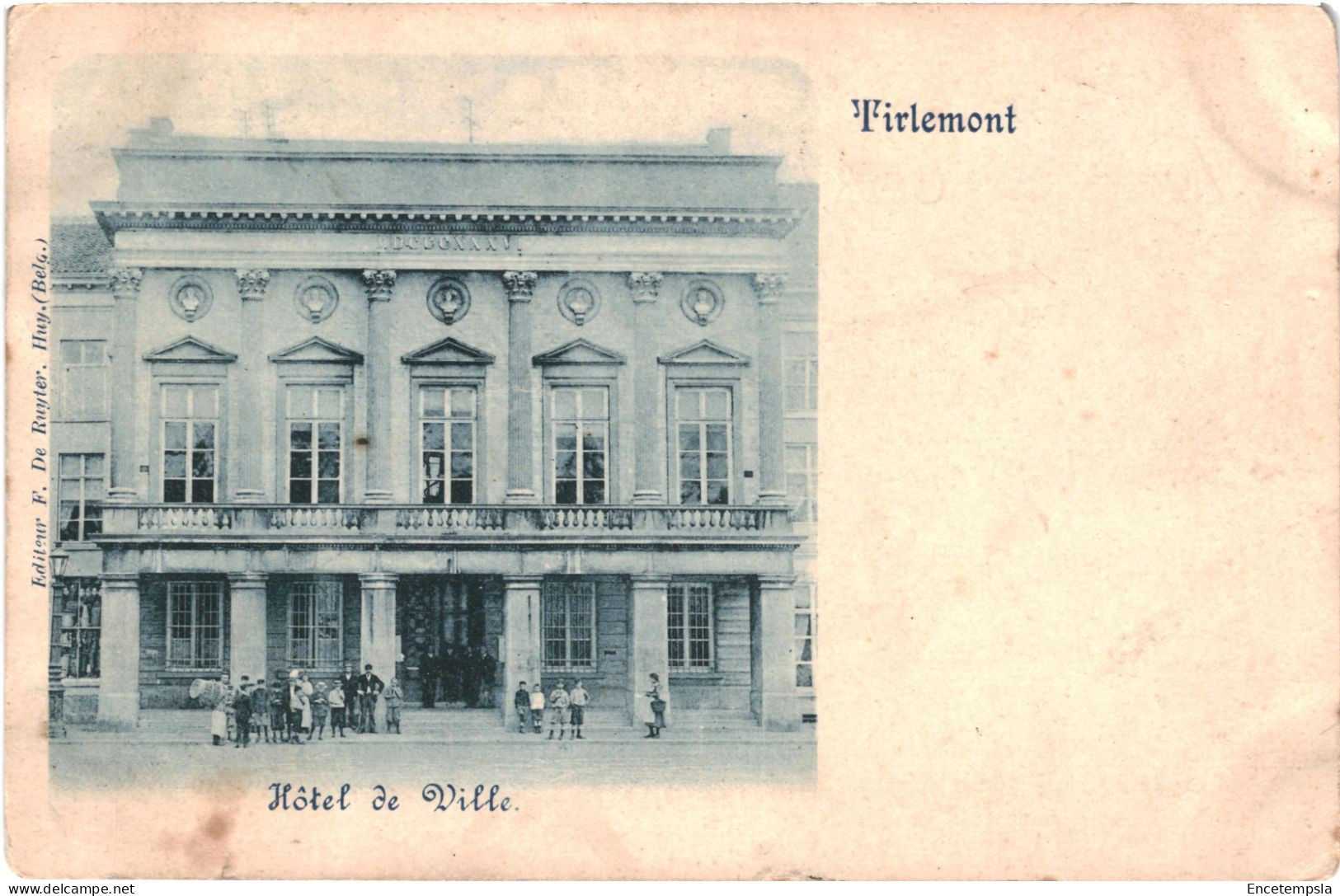 CPA Carte Postale Belgique Tirlemont Hôtel De Ville Début 1900 VM77914ok - Tienen