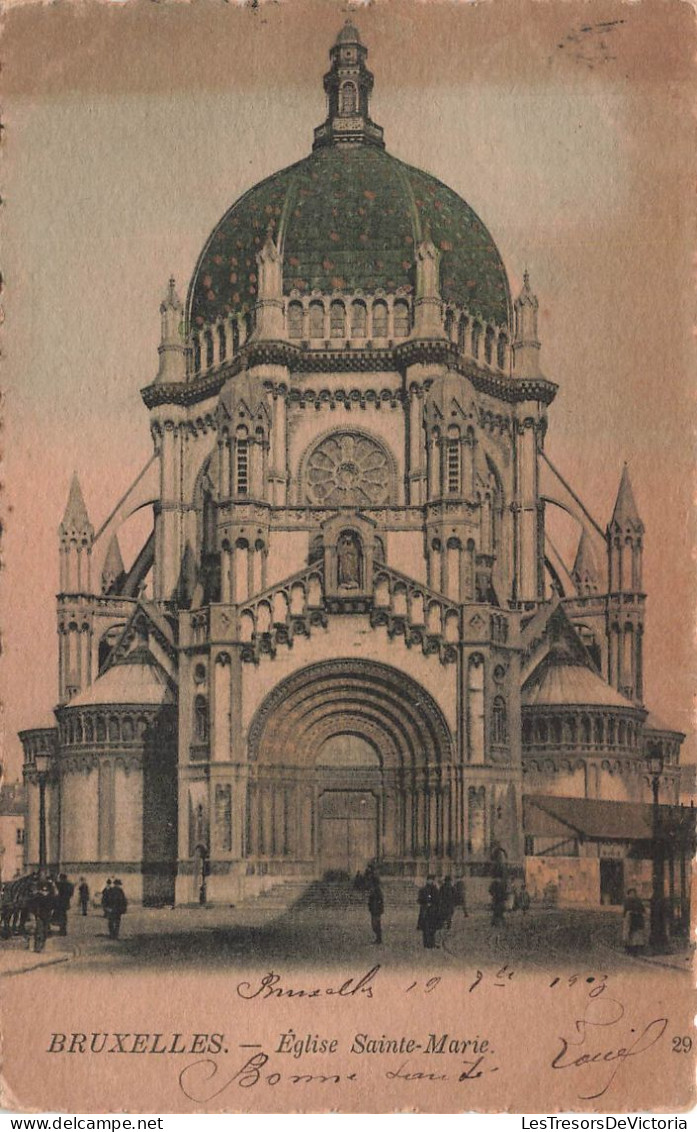 BELGIQUE - Bruxelles - Eglise Sainte Marie - Carte Postale Ancienne - Other & Unclassified