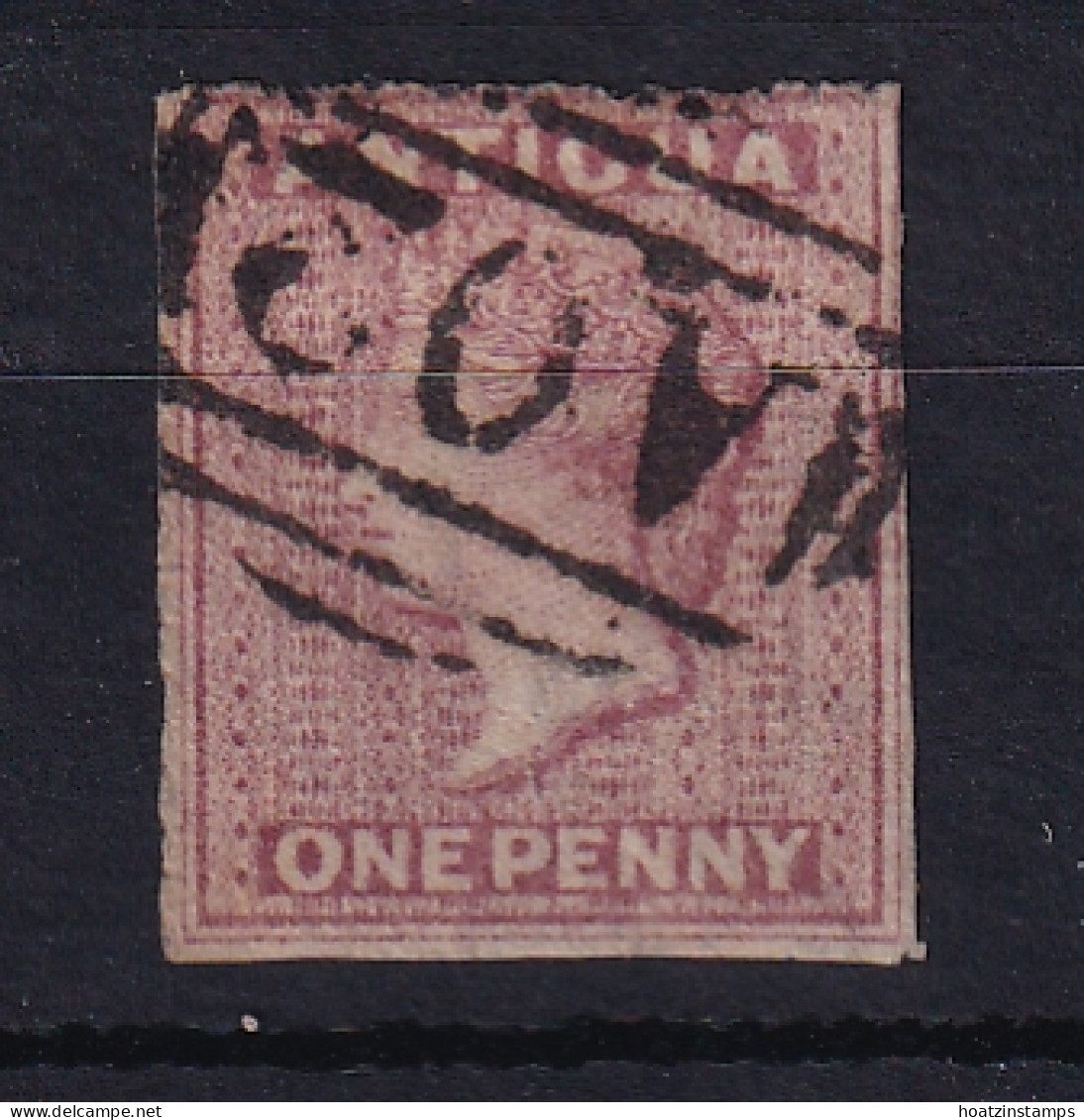Antigua: 1863/67   QV   SG6    1d   Dull-rose   Used - 1858-1960 Crown Colony
