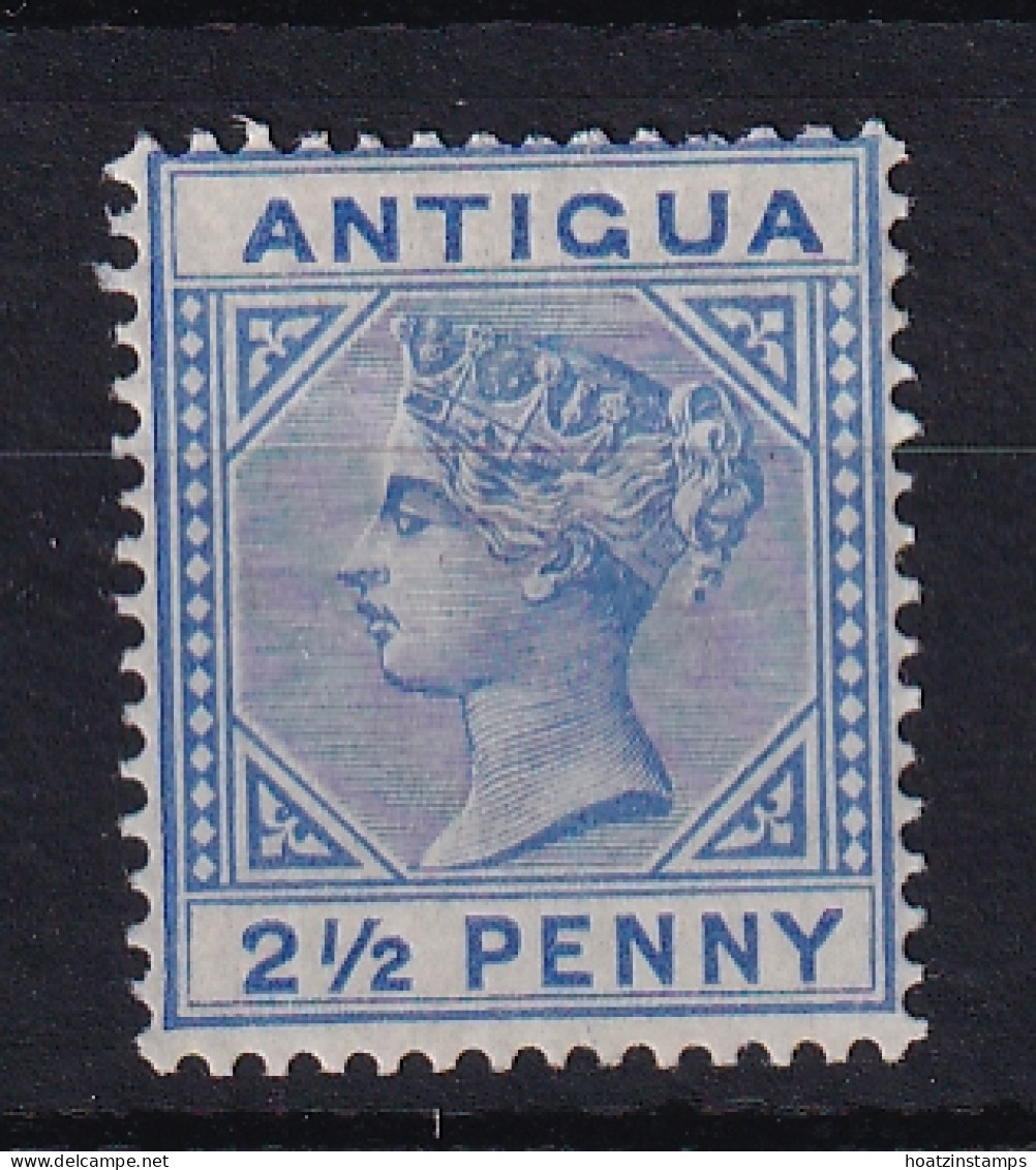 Antigua: 1884/87   QV   SG27    2½d   MH - 1858-1960 Crown Colony