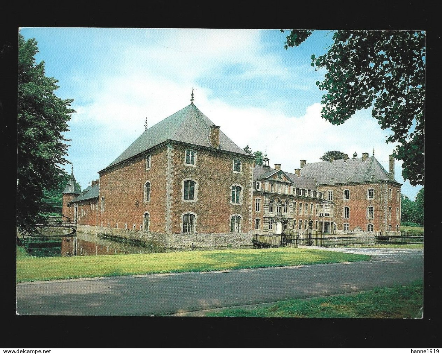 Fernelmont Chateau De Franc Waret 18° Siècle Photo Carte Namur Belgique Htje - Fernelmont