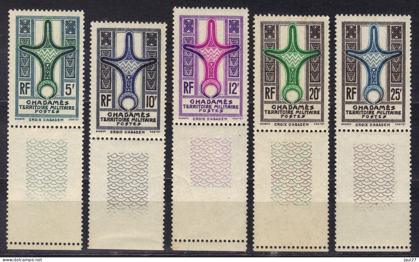 Ghadames N° 2, 4, 5, 7, 8 ** BDF - Nuevos