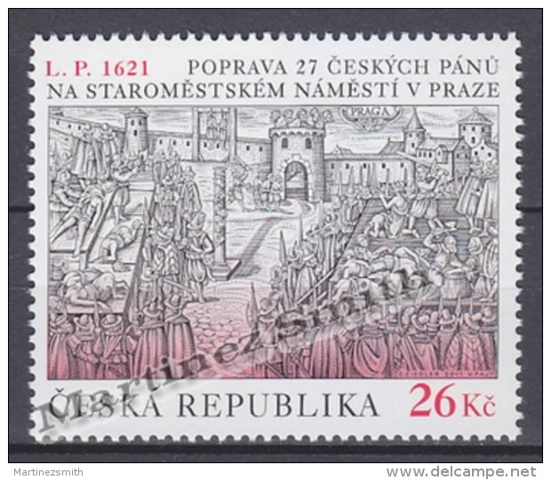 Czech Republic - Tcheque 2011 Yvert 608 - 390th Anniversary From The Old Town Square Execution In Prague - MNH - Unused Stamps