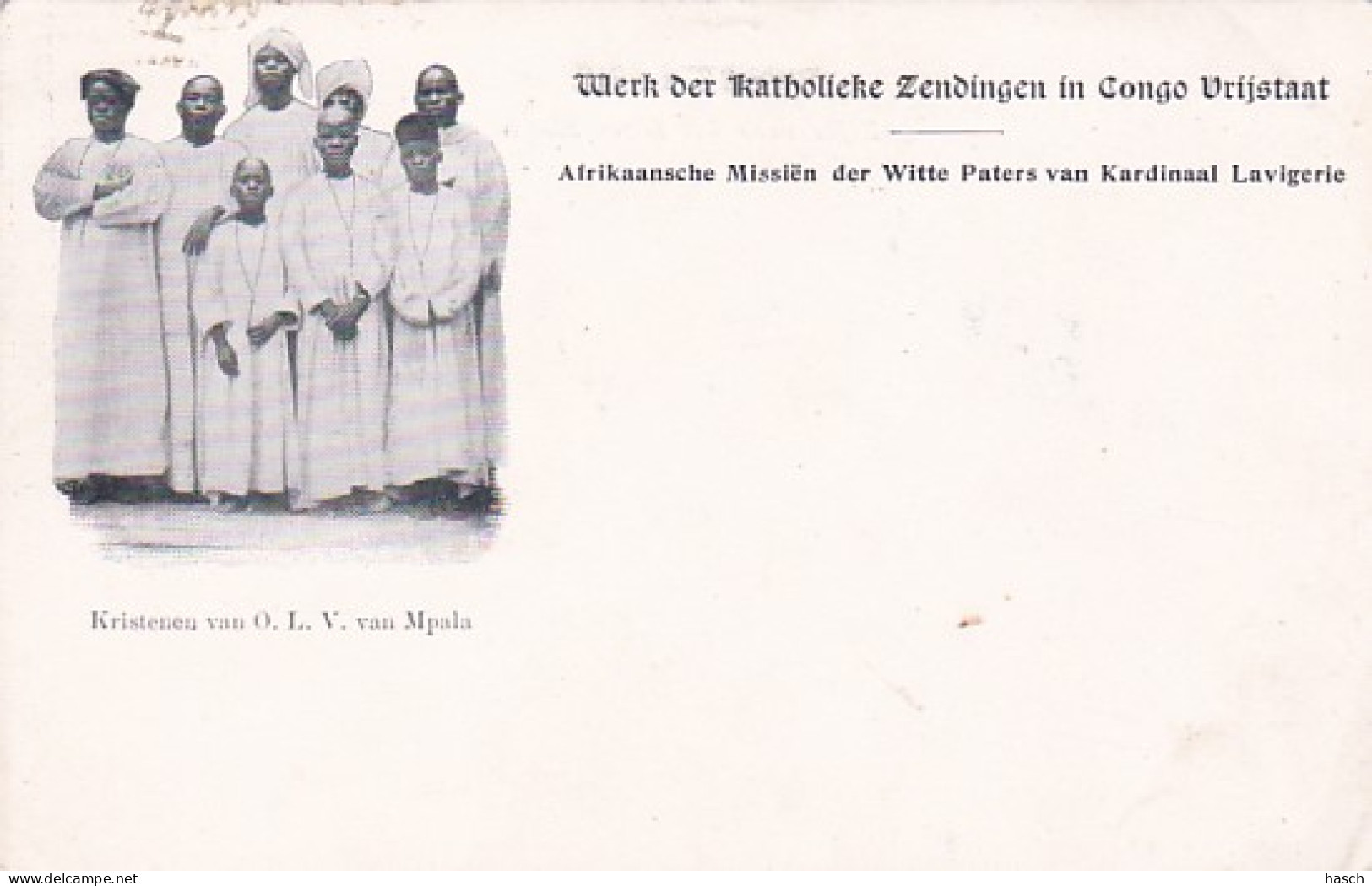 2368      47           Werk Der Katholieke Zendingen In Congo Vrijstaat. Kristenen Van O. L. V. Van Mpala. - Kinshasa - Leopoldville